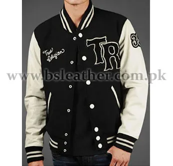 Canada varsity giacche di pelle manica/canadese letterman giacca di pelle