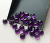 Amethyst smooth round cabochons