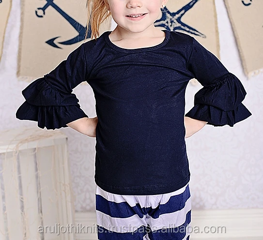 Girls ruffle top