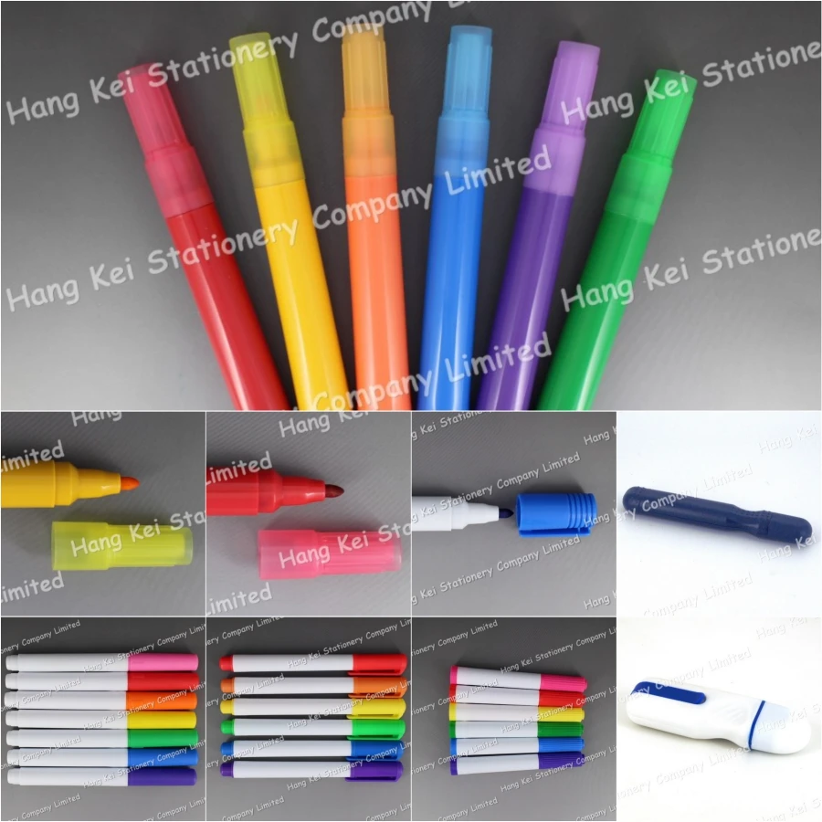 Eco-friendly school standard dipped color paper pencil set