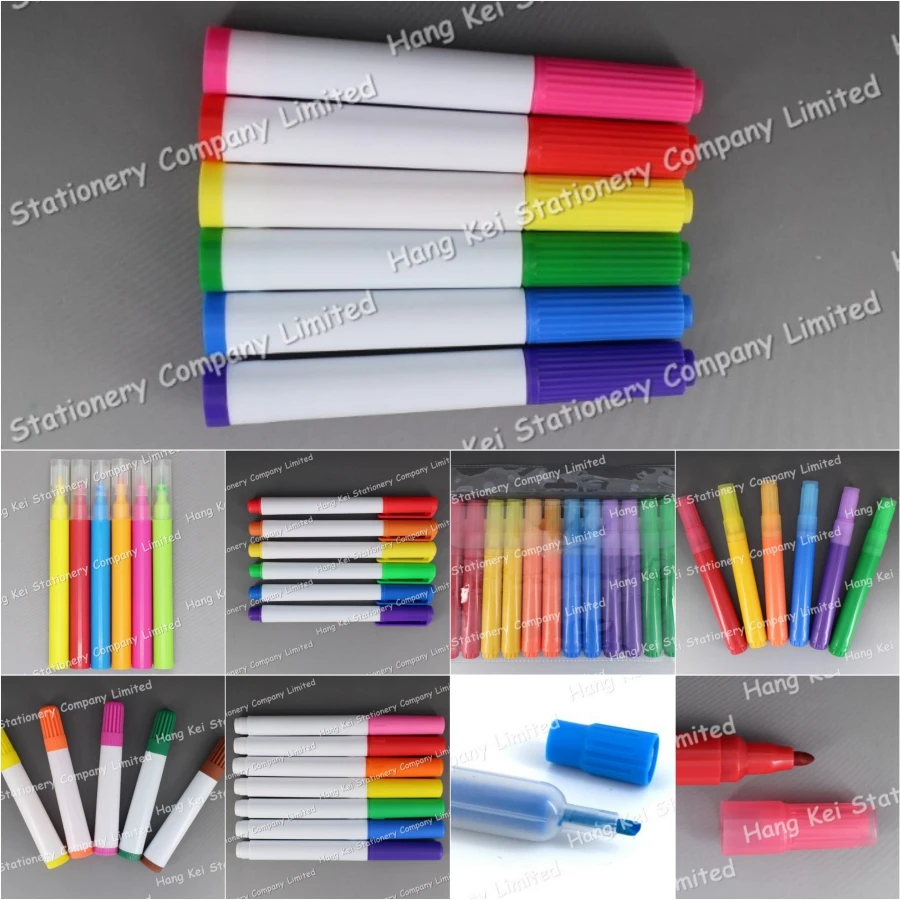 Eco-friendly school standard dipped color paper pencil set