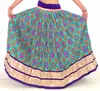 Navratri Wear Gypsy Boho Long Skirt - Indian Traditional Long Cotton Skirt - Women Fashion Long Skirt