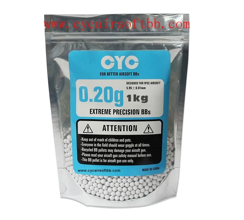 6mm 0.20 Airsoft BBs ball Airsoft bolas softair Pallini airsoft BBs