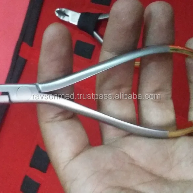 end cutter cut & hold plier /flush cut distal end cutters