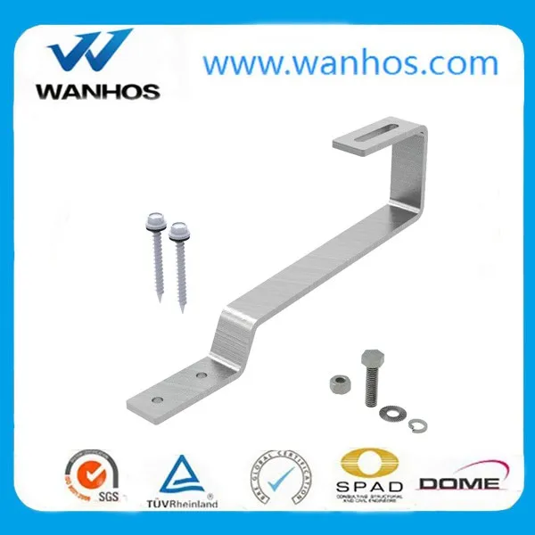 Solar Tile Roof Hook System in solar mounting structure design