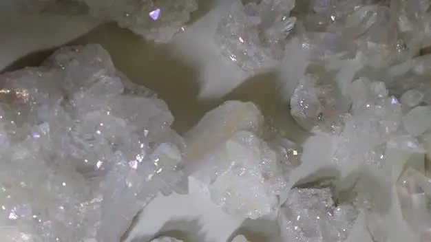 Angel Aura Clear Quartz Crystal Druzy
