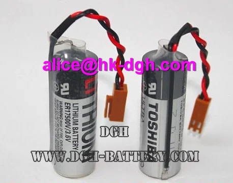 100%新しいER17500V/3.6ボルトplcリチウム電池でプラグ(ER17500V)仕入れ・メーカー・工場