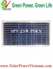 25W Poly solar panel - Germany/Korea/USA Solar Cell - SPV25P made in Vietnam