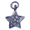 Trendy Pave Diamond Star Charm Pendant