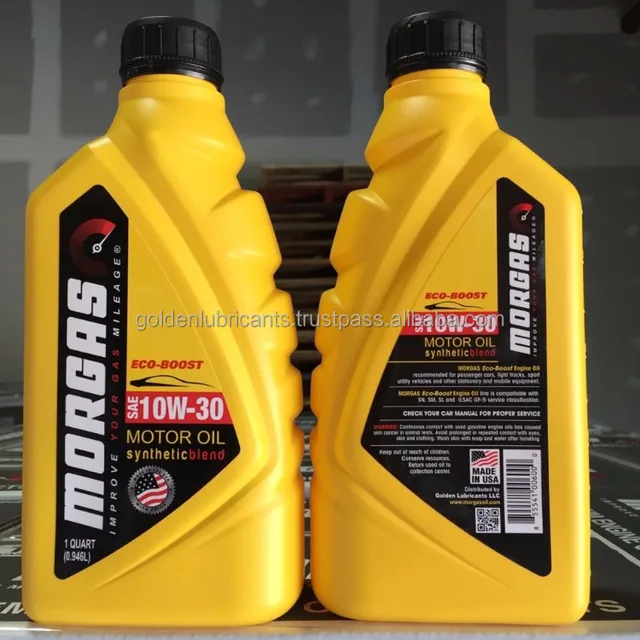 morgas gasoline 10w40 premium motor oil, 1 us quart (946 ml)