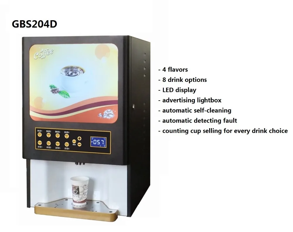 Kiosques en libre-service, Machine à café, thé au lait, distributeur d'eau, distributeur automatique à vendre en usine