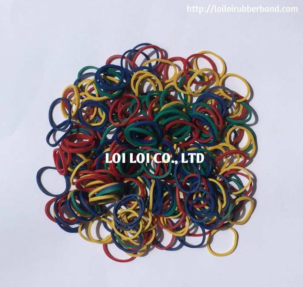 food-grade colorful small rubber bands / rubber band elastic