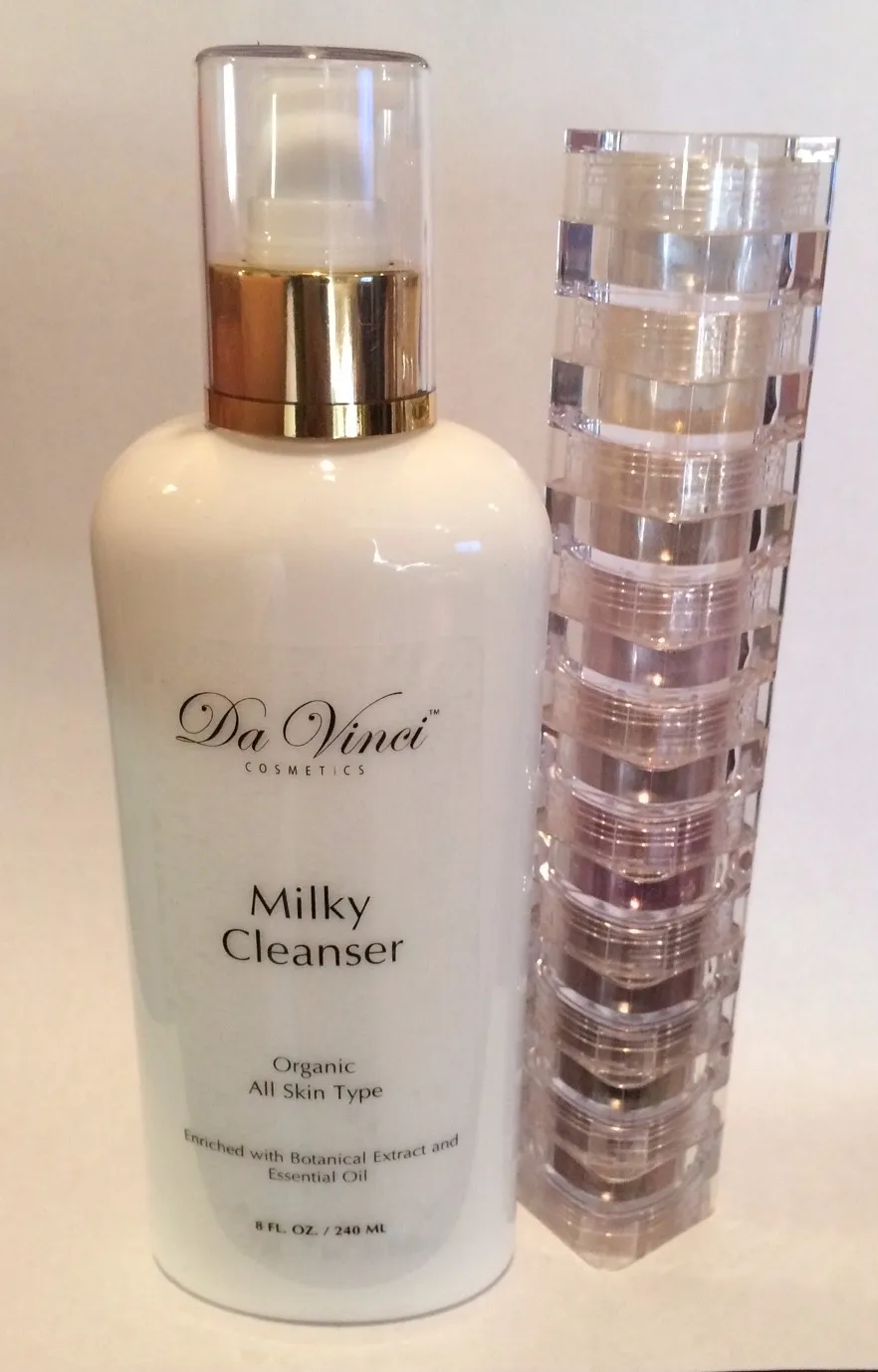 franchiser prices for da vinci cosmetics organic milky cleanser