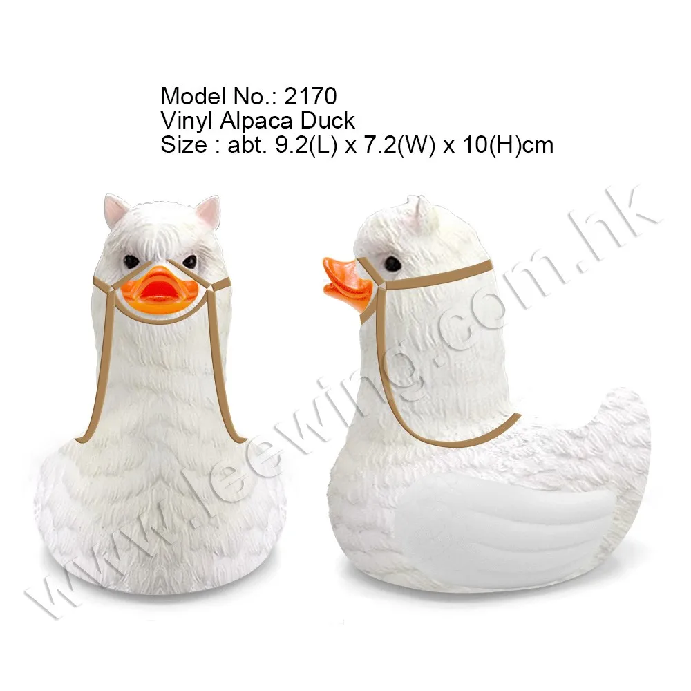 1PCS PVC Funny Duck Penguin Straw Topper Cute Salamander Cat