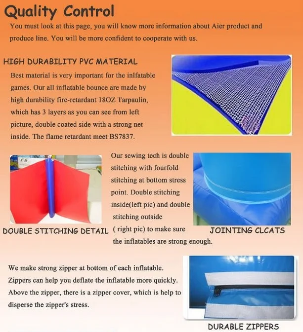 Water game Inflatable obstacle course