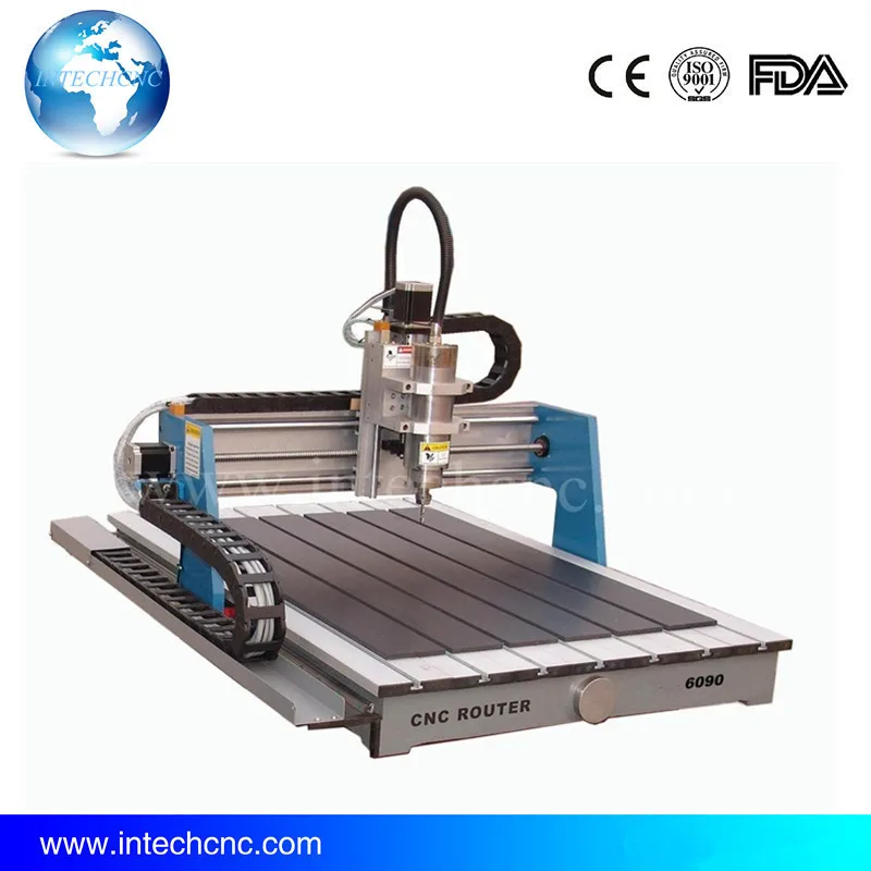 High Efficiency Hobby Cnc Milling Machine 6090//3 Axis Cnc Milling Machine Intechcnc Cnc Router