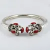 Rich Design Red Coral 925 Sterling Silver Bangle, Precious Stone Silver Jewelry, Indian Jewelry Manufacturer