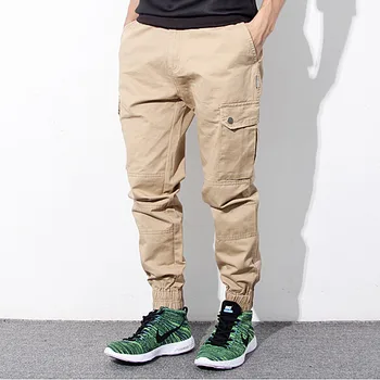 skinny cargo joggers mens