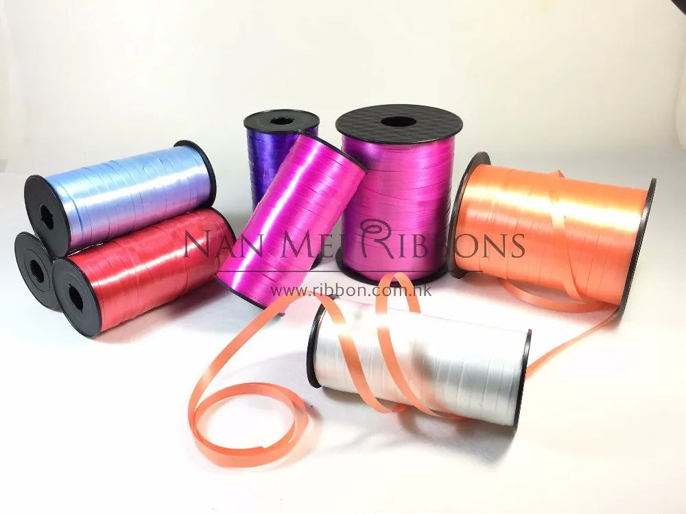 Birthday Party Decoration Idea Curling Balloon Ribbon Spool Roll Happy