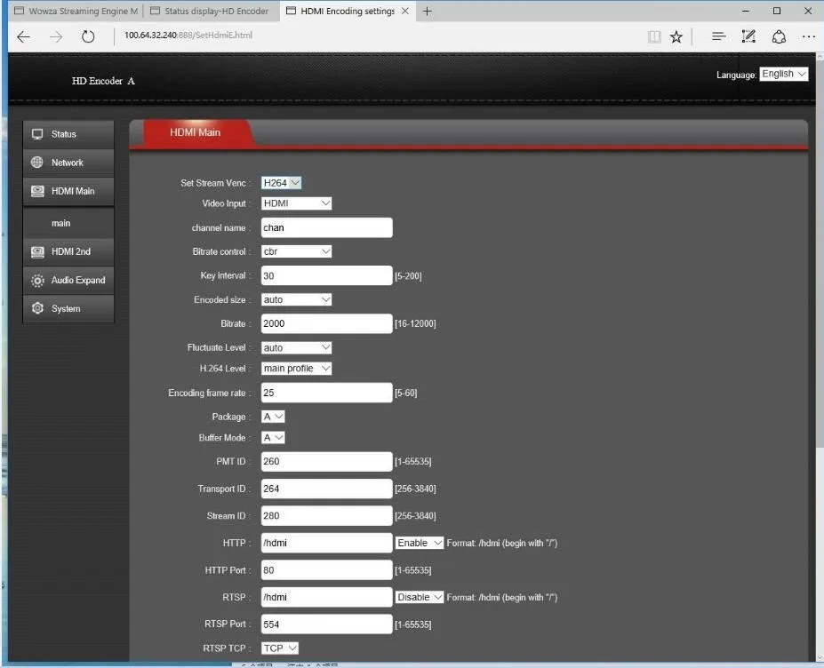 H.264 encoder