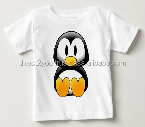 top high quality 100% cotton baby clothes baby T shirt