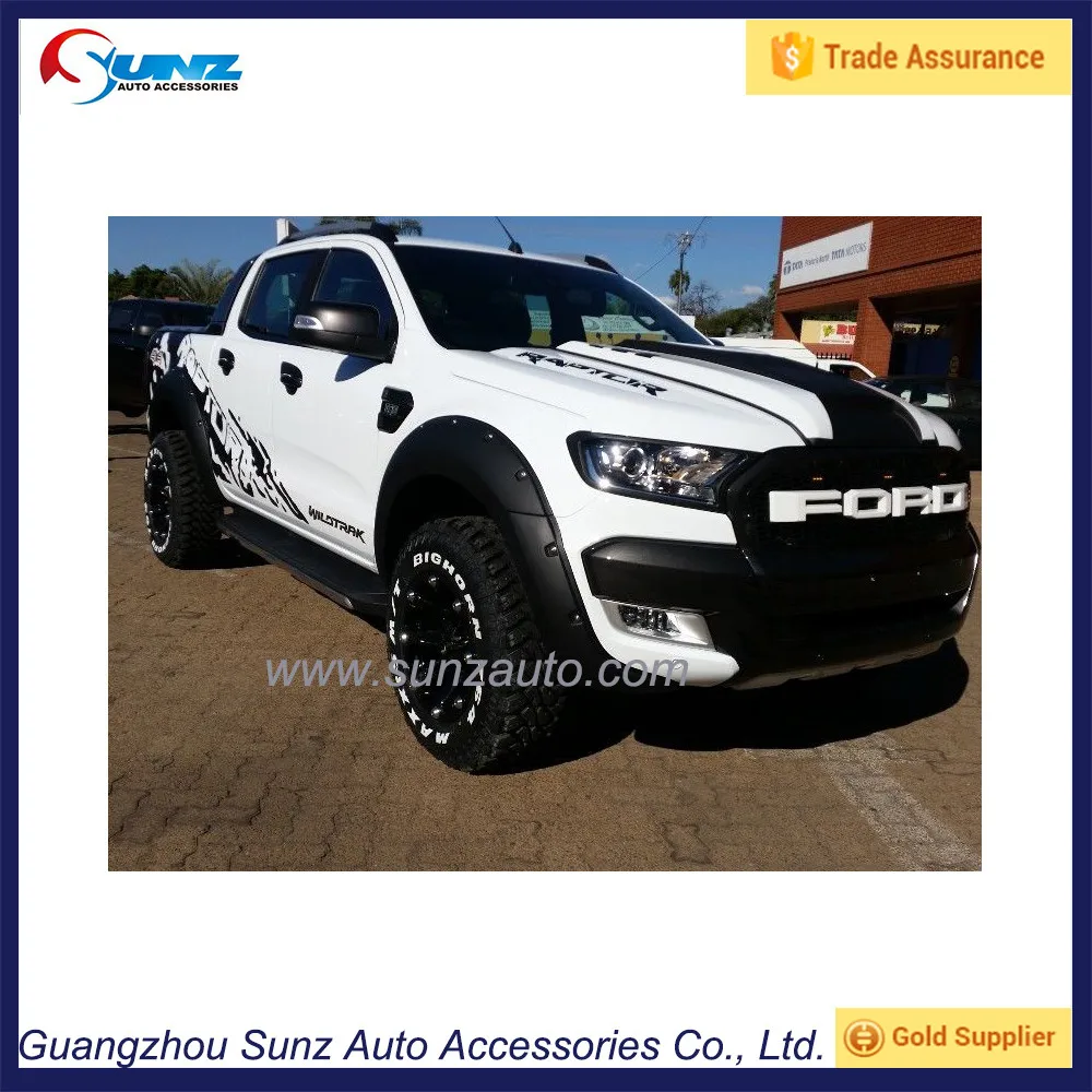 hilux fender flares for ranger 2016 car wheel arch fender flare