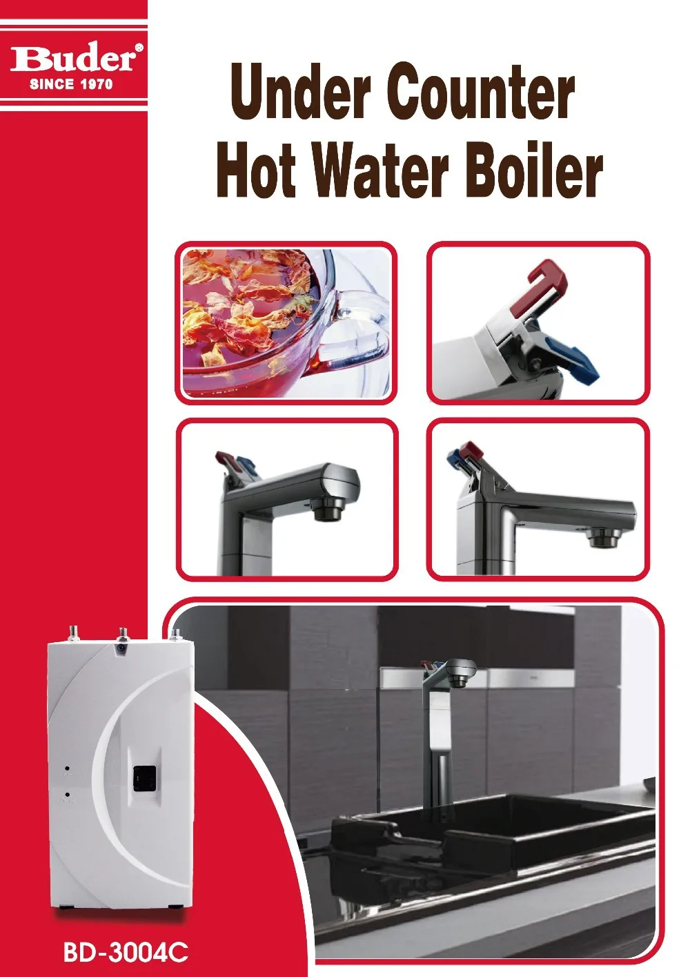 Luxurious classy electric under sink Hot Water Dispenser