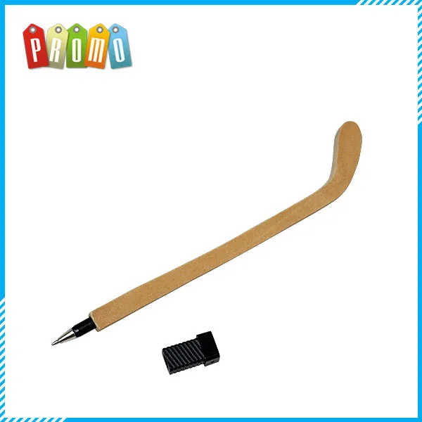 promotional hockey stick shaped ballpoint pen