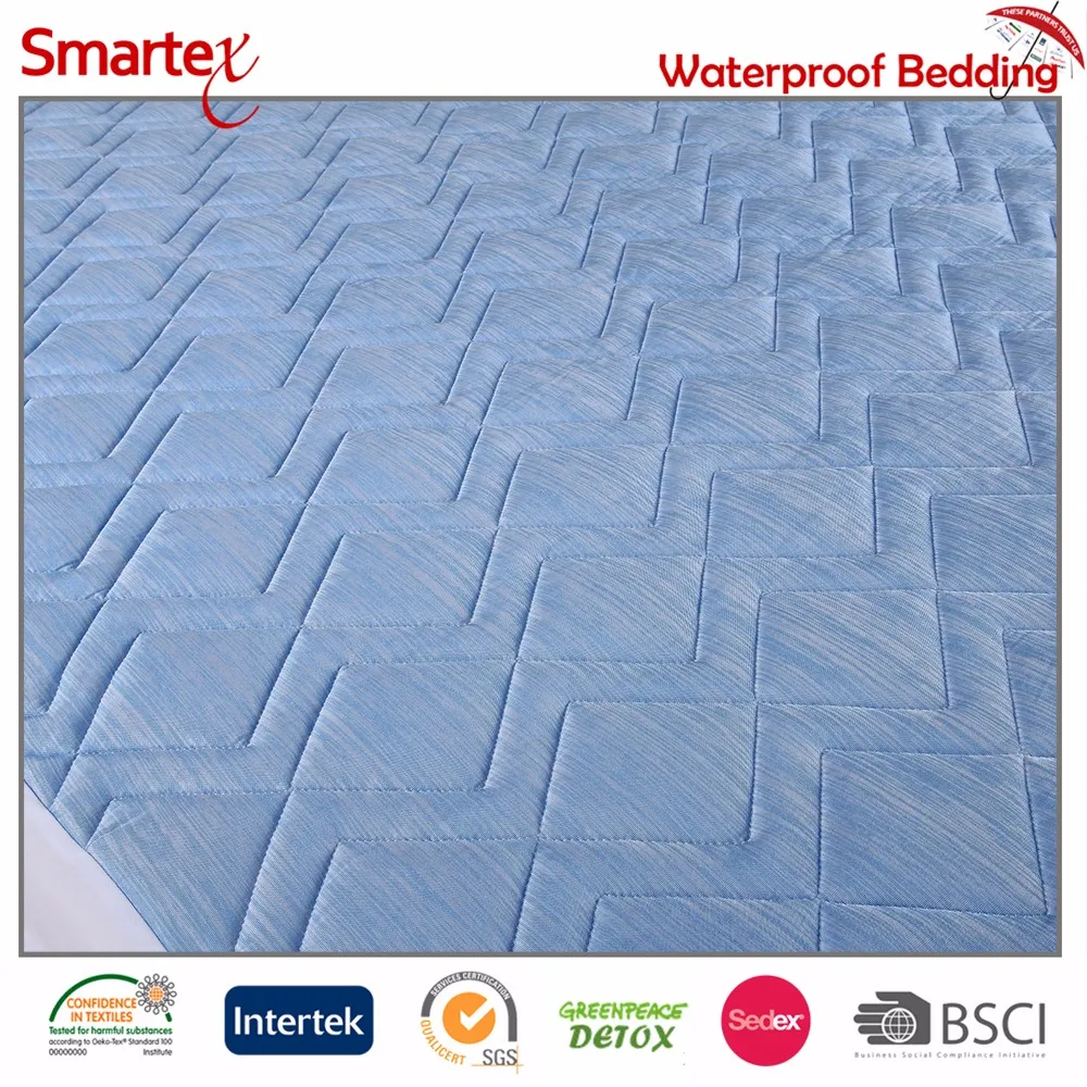 new cooling quilted mattress protector cover organic luxury single bed