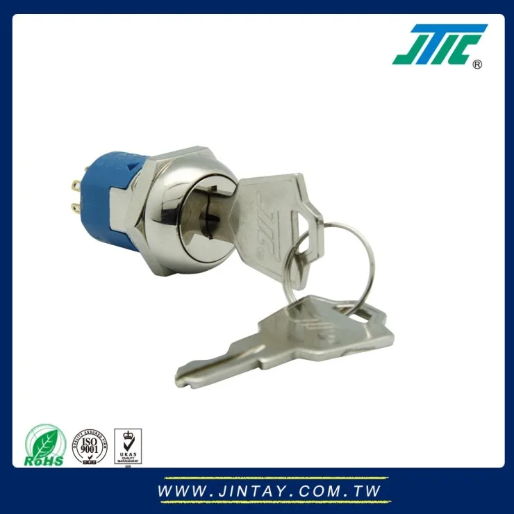 19mm switch key electrical switch lock, View start switch lock, JTIC
