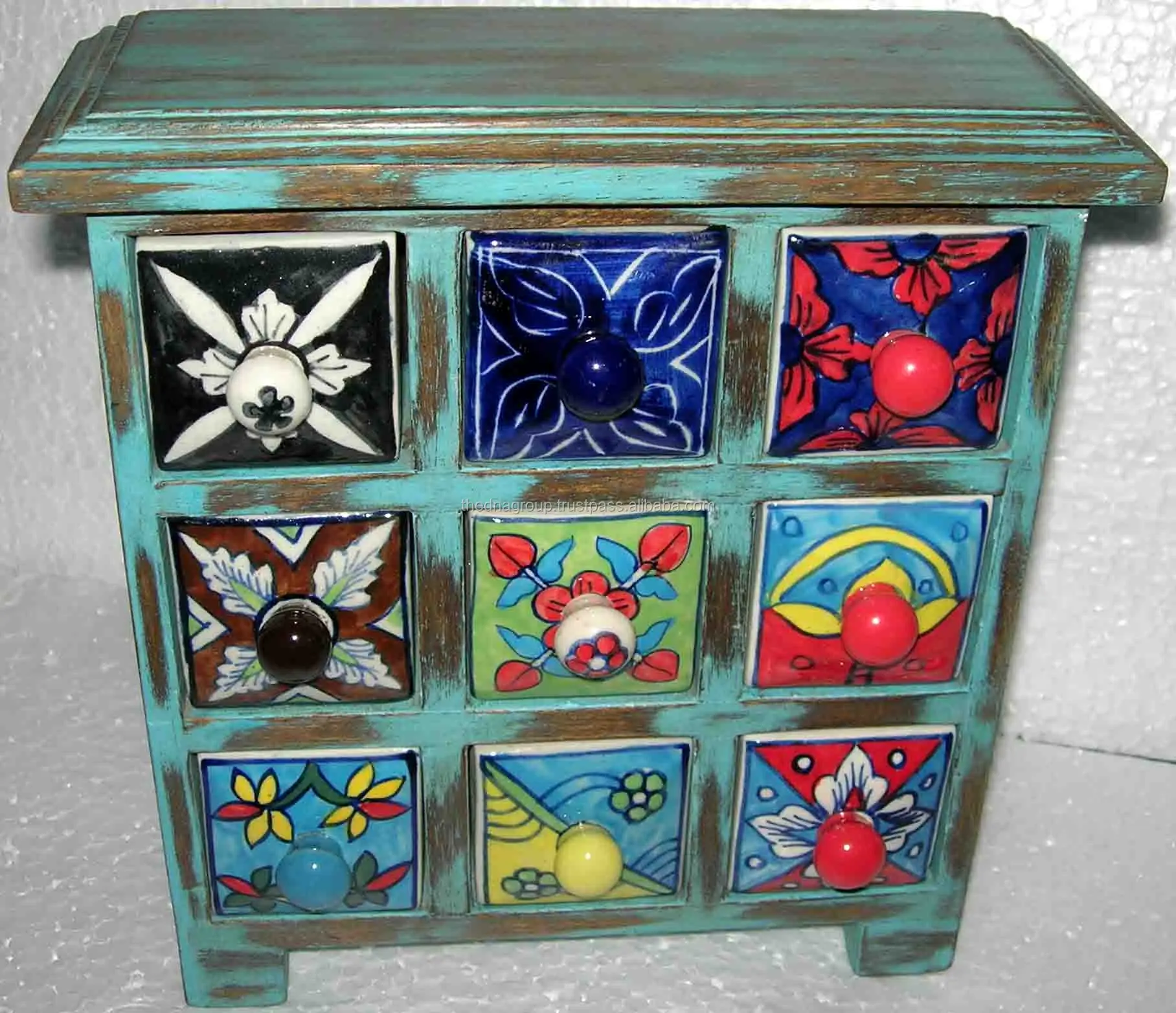 Ceramic Drawer Spice Jewelry Utility Storage Box View Ceramic