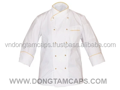 Kitchen Uniform 11 material 100% polyester, from in VietNam