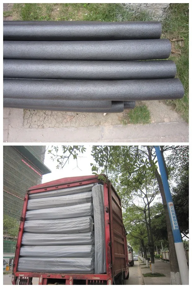 Medium Density Tear Resistant EVA Foam Tube Protective EVA Sponge Tubing