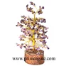 Latest 300 Bds Amethyst tree | agate crystal fortune tree/home docroration gemstone tree/art crafts