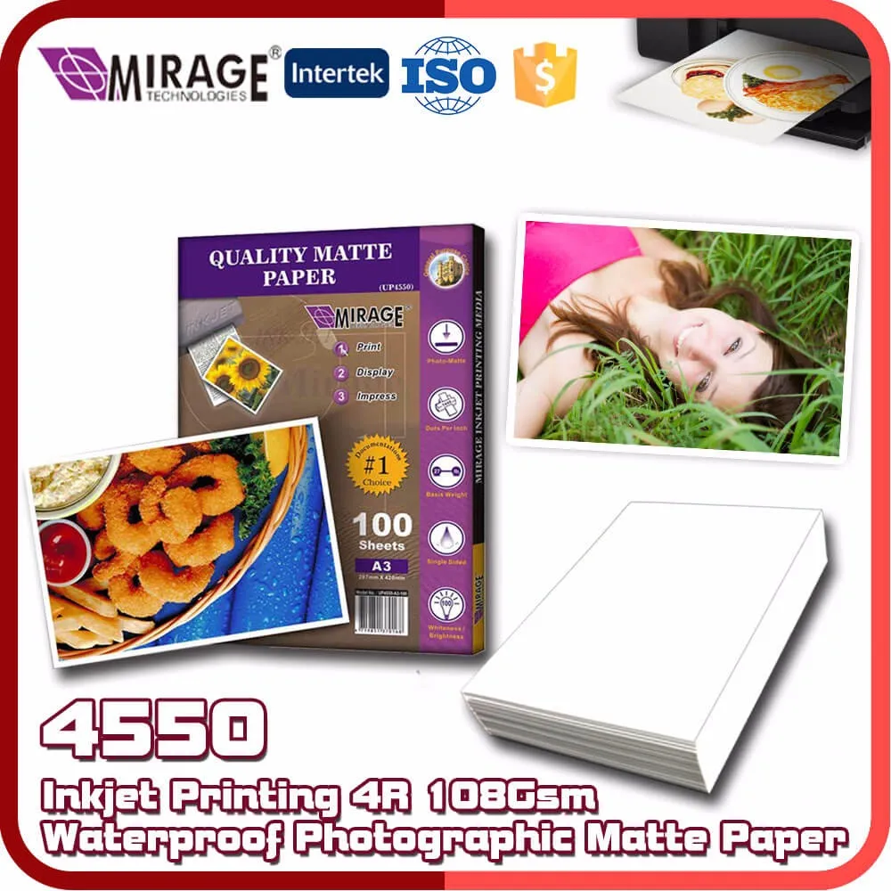 12F Upsilon 4550 photo paper A10