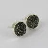 Most Stunning Design !! 925 Titanium Druzy Silver Sterling Gemstone Jewelry Earring, Deal's Today in Wholesale Price