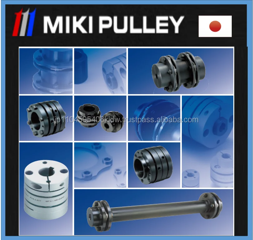 Fácil de usar e De Alta qualidade torque limitador Miki polia com uma vasta gama de produtos