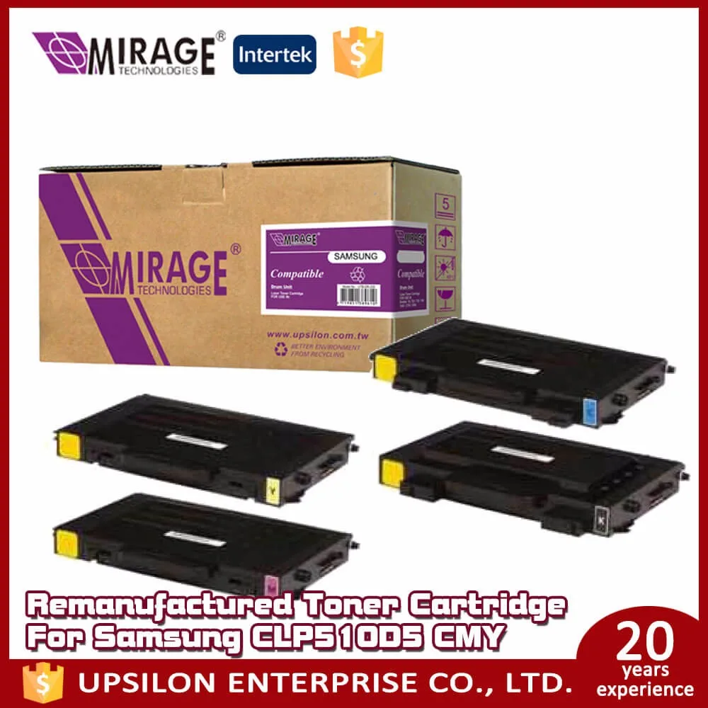 85D Upsilon UKM Samsung toner cartridge CLP510D5 cmy