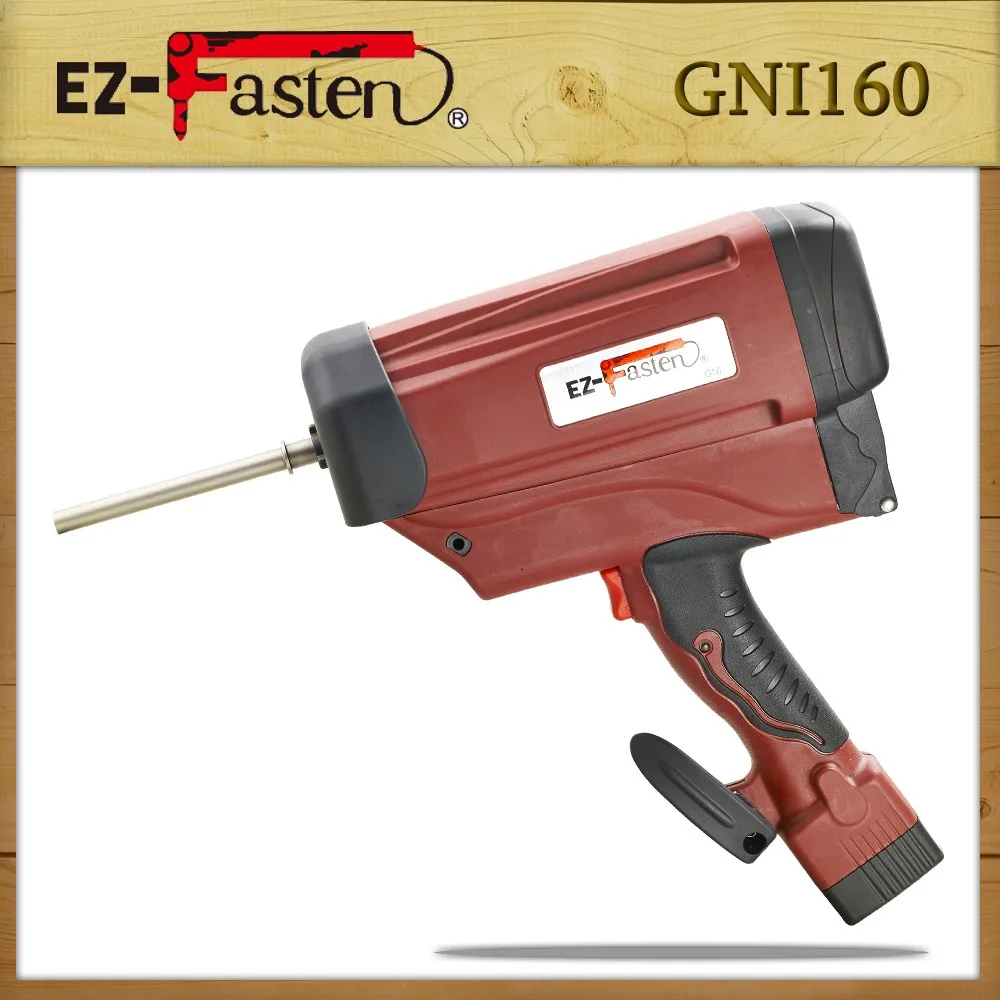 Insulation material fixing gas Nailer Gun GNI160, View Cordless