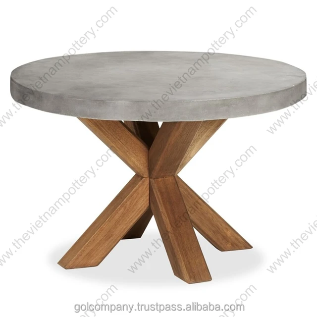 concrete outdoor tables