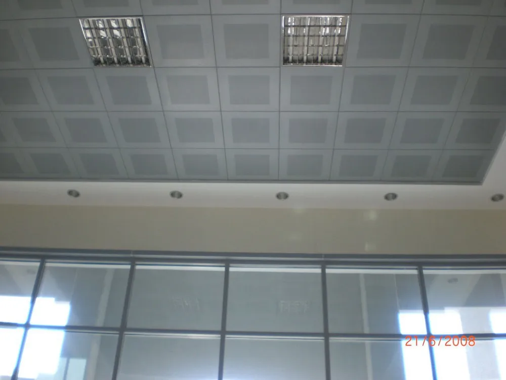 Aluminum Metal Ceiling Tiles For Interior Decorations Galnised