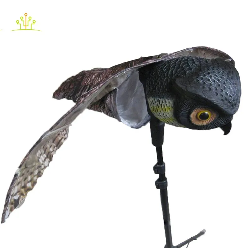 2015 Wind Action Bird Control Owl Decoy Cat Deterrent Bird Scarer Buy