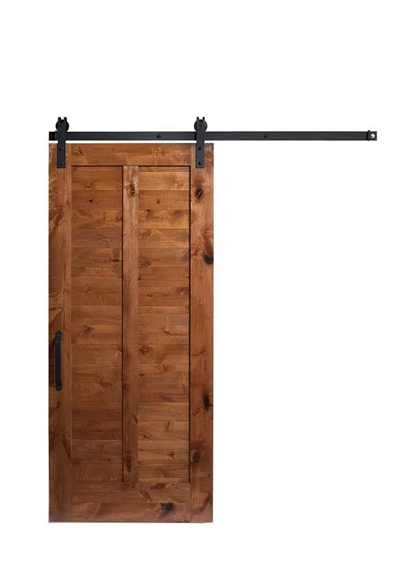 Plantation Sliding Barn Door With Hardware