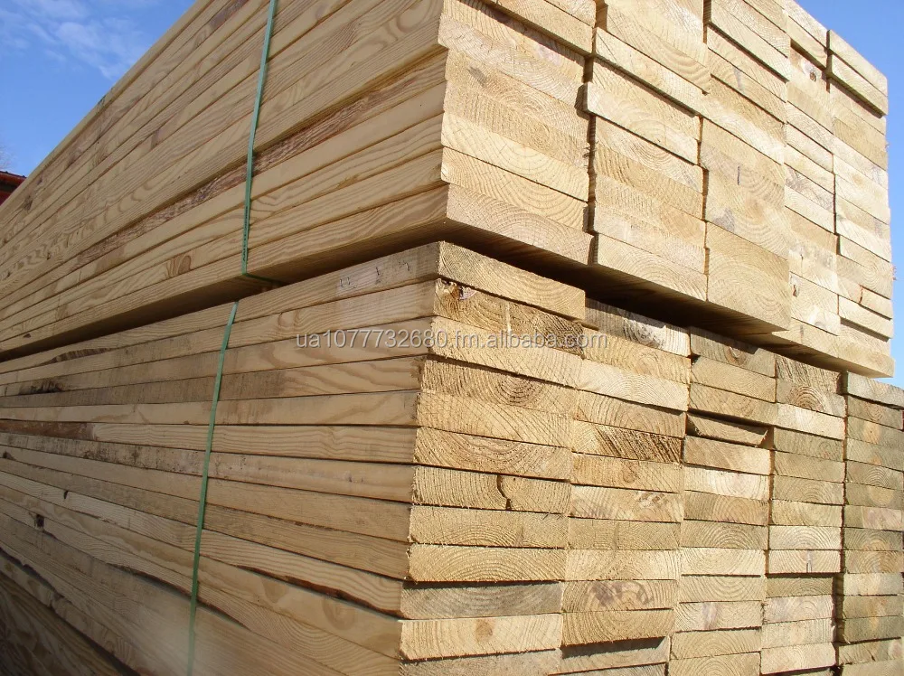 Kiln dried Pine Wood Sawn Timber, Timber for construction