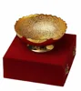 GOLD PLATED BOWL, WEDDING RETURN GIFT SIZE 5'' INCH