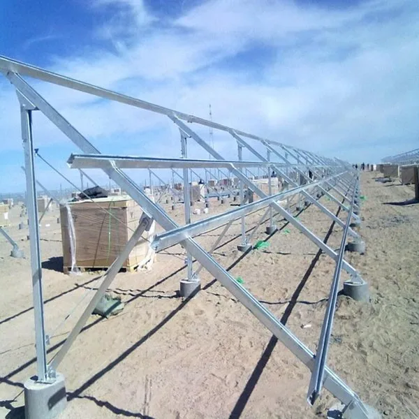Customizable C Type Hot Dipped Steel Solar PV Ground Mounting System 2