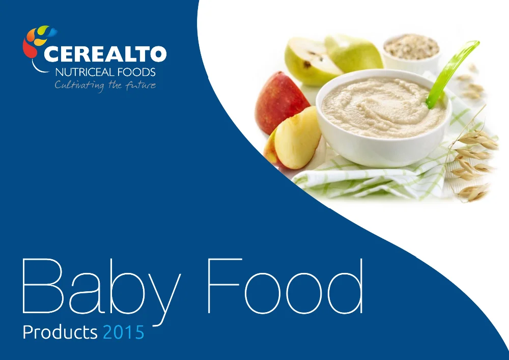 baby food nutriceal mc 5 cereals with milk