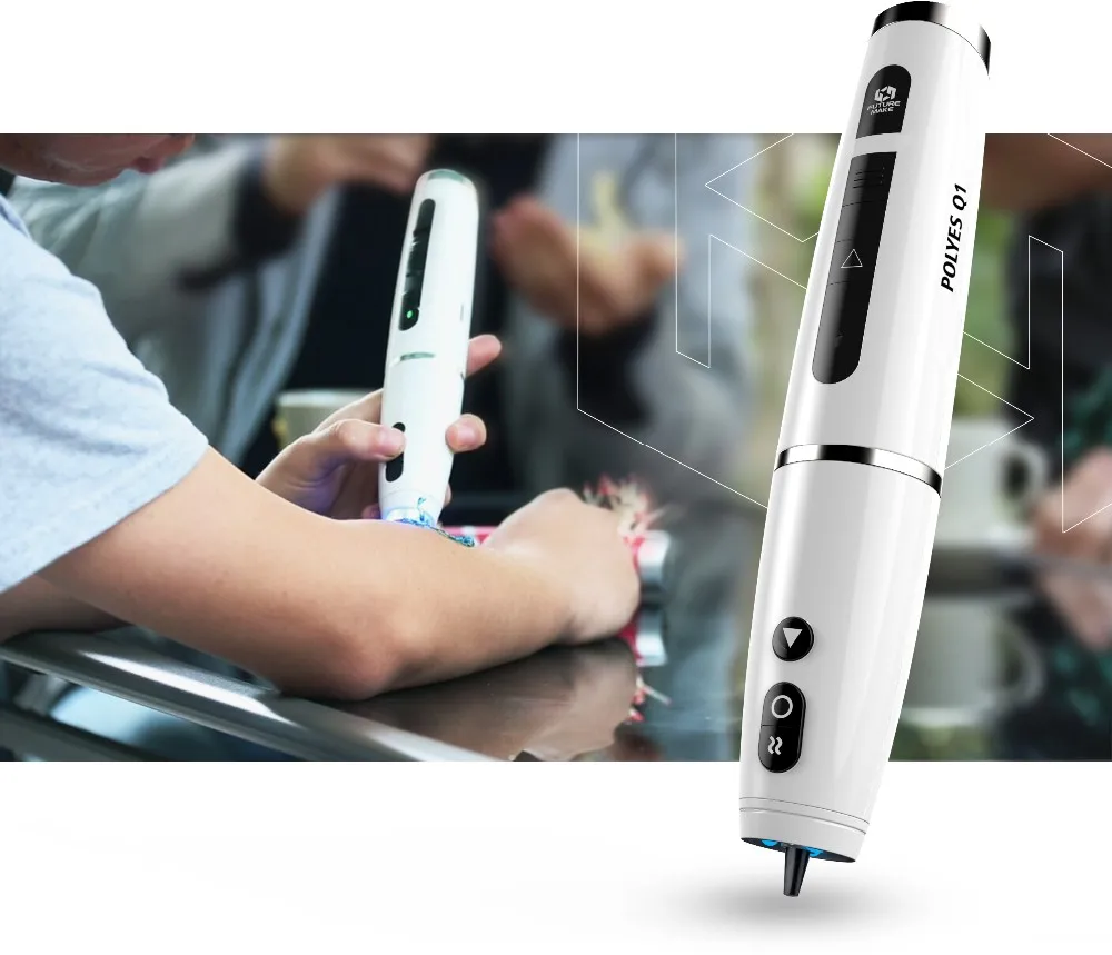 Polyes q1 3dペンライトの硬化3dクリエイティブペン印刷機新しいsla 3dペン仕入れ・メーカー・工場