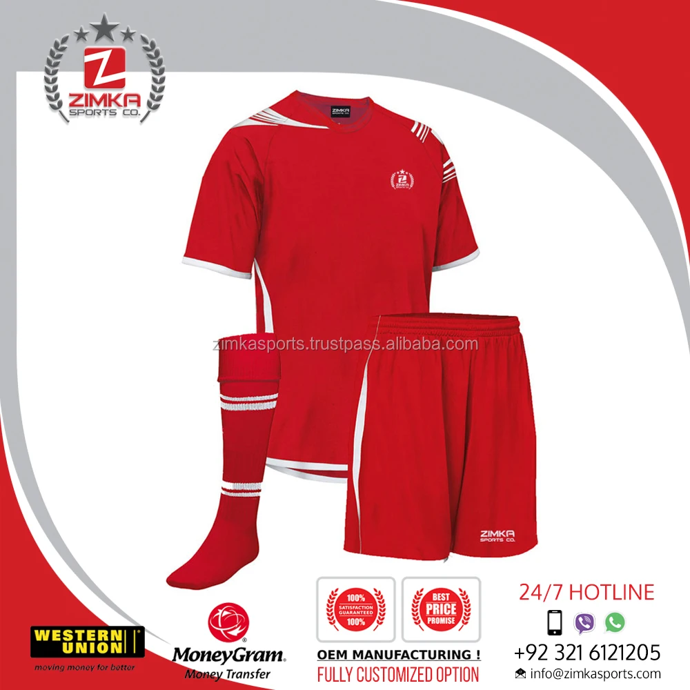 2016 newest design soccer uniform