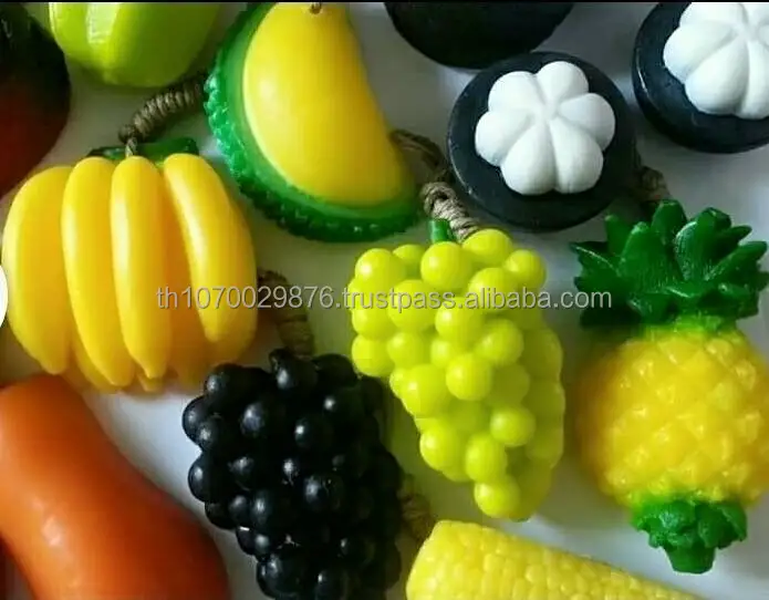 natural fruit shaped organic handmade soap thailand